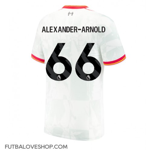 Dres Liverpool Alexander-Arnold #66 Tretina 2024-25 Krátky Rukáv